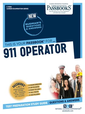 cover image of 911 Operator